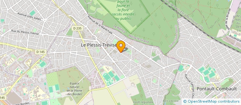 localisation de l'entreprise GOURAYA  LE PLESSIS-TREVISE