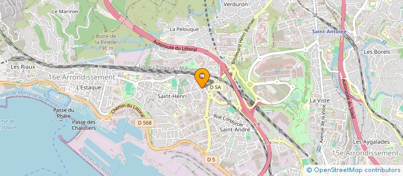 localisation de l'entreprise GOURAYA à MARSEILLE
