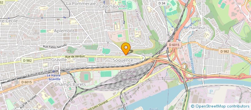 localisation de l'entreprise GOURAYA X  LE HAVRE