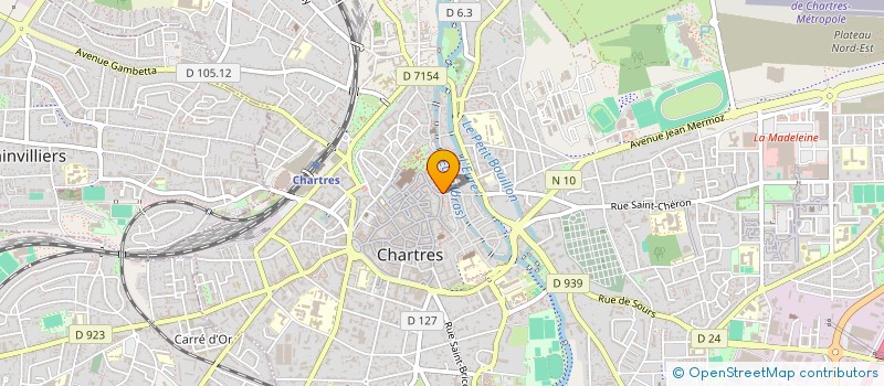 localisation de l'entreprise GOURCI-ANTOINE EVENEMENTIEL à CHARTRES