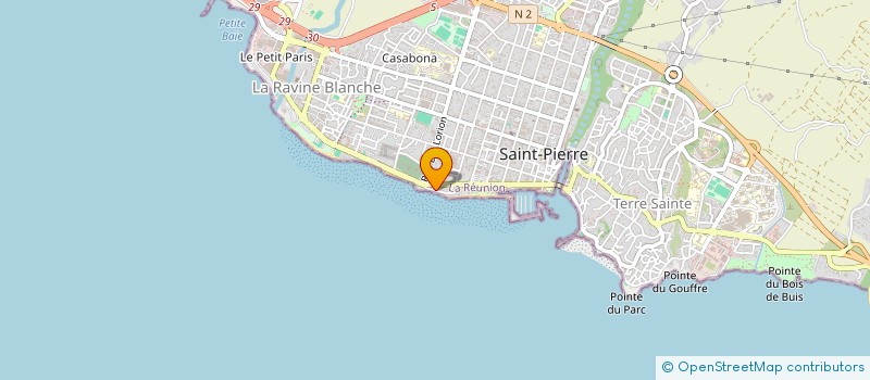localisation de l'entreprise GOURDE-FLEURY-BEN AICHE à SAINT PIERRE