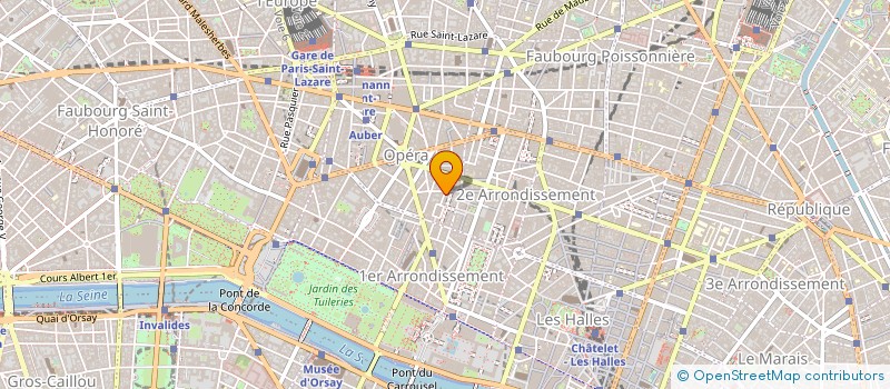 localisation de l'entreprise GOURDOL SA à PARIS