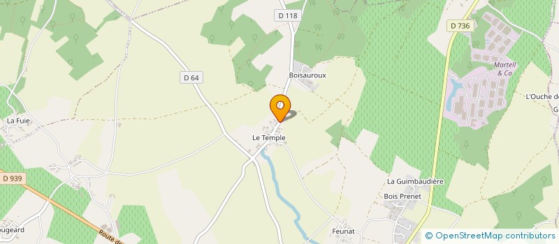 localisation de l'entreprise GOURDON & FILS à ROUILLAC
