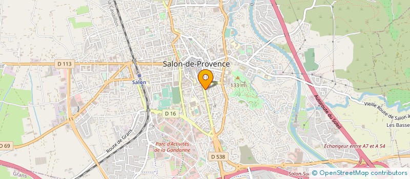 localisation de l'entreprise GOURDOU à SALON-DE-PROVENCE