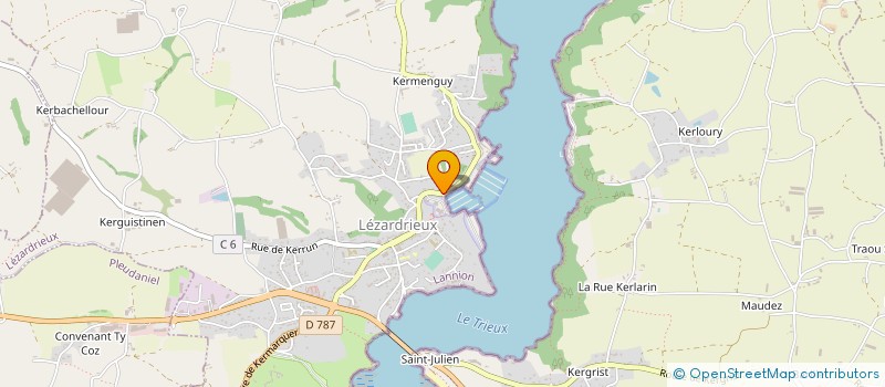 localisation de l'entreprise GOURENEZ NAUTIC  LEZARDRIEUX