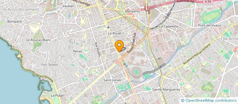 localisation de l'entreprise GOURHEUX HOLDING  MARSEILLE