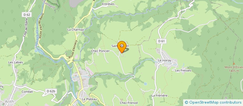 localisation de l'entreprise GOURITEN TRAVAUX FORESTIERS  LESCHERAINES