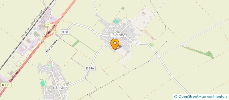 localisation de l'entreprise GOURLAIN DENTAIRE  LAVANNES