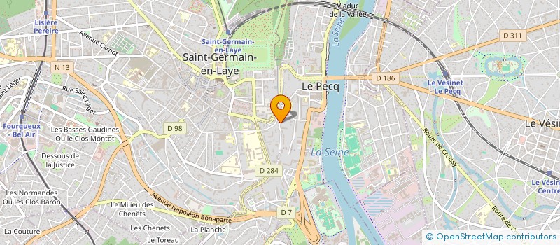 localisation de l'entreprise GOURLAY SEO  LE PECQ