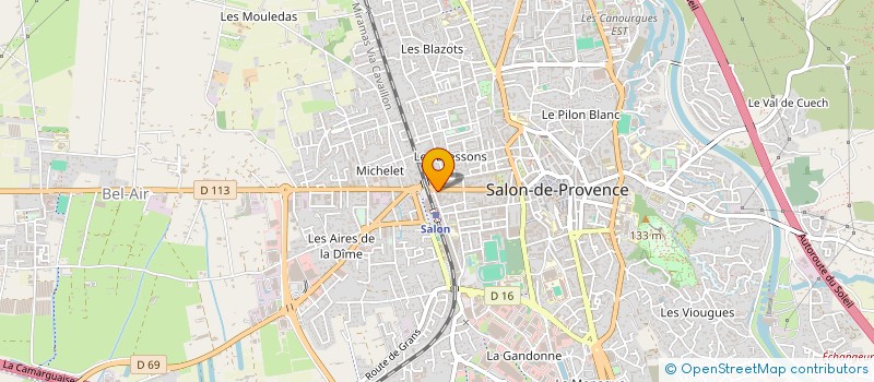 localisation de l'entreprise GOURMAND D'ASIE  SALON-DE-PROVENCE