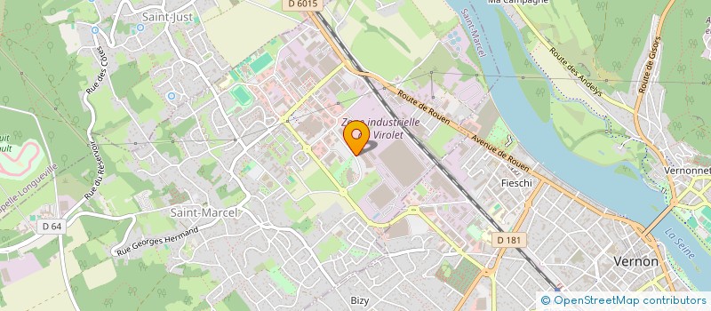 localisation de l'entreprise GOURMAND GRILL  SAINT-MARCEL