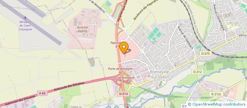 localisation de l'entreprise GOURMAND'IN  BRETTEVILLE-SUR-ODON