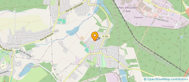 localisation de l'entreprise GOURMAND'LISE  DIESEN