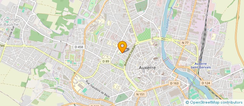 localisation de l'entreprise GOURMAND'YONNE à AUXERRE