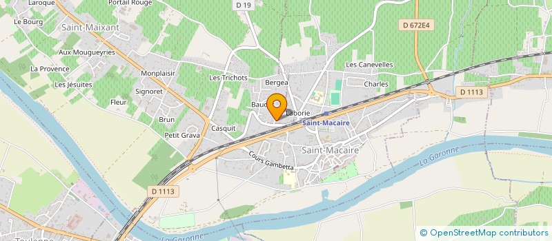 localisation de l'entreprise GOURMANDISE  SAINT-MAIXANT