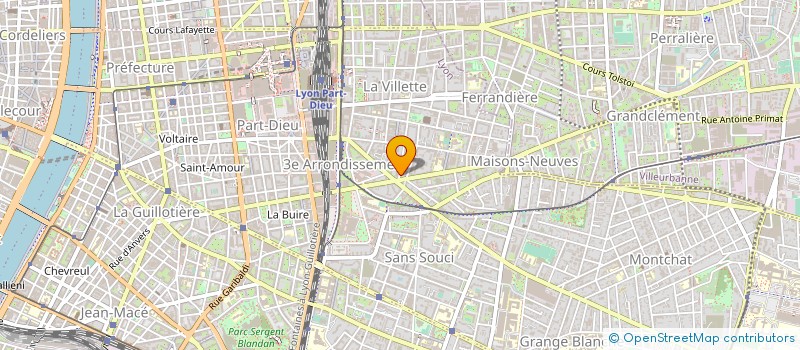 localisation de l'entreprise GOURMANDISE BARABAN  LYON