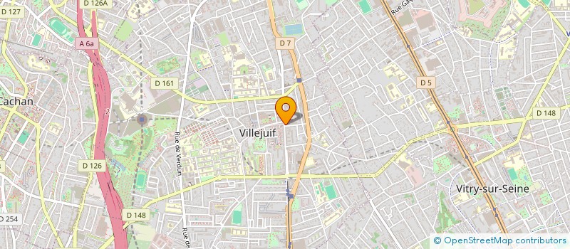 localisation de l'entreprise GOURMANDISE DE PARIS à VILLEJUIF