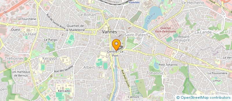 localisation de l'entreprise GOURMANDISE ET SUCRE GRAIN à VANNES