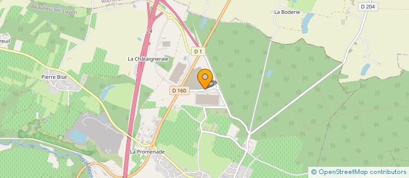 localisation de l'entreprise GOURMANDISES A VOLON'THE à CHEMILLE-EN-ANJOU