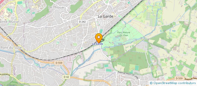 localisation de l'entreprise GOURMANDISES CARTHEO  CARQUEIRANNE