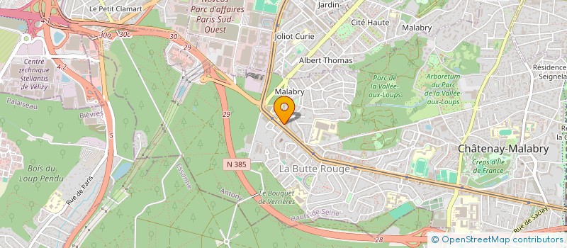 localisation de l'entreprise GOURMANDISES DE CHATENAY à CHATENAY-MALABRY