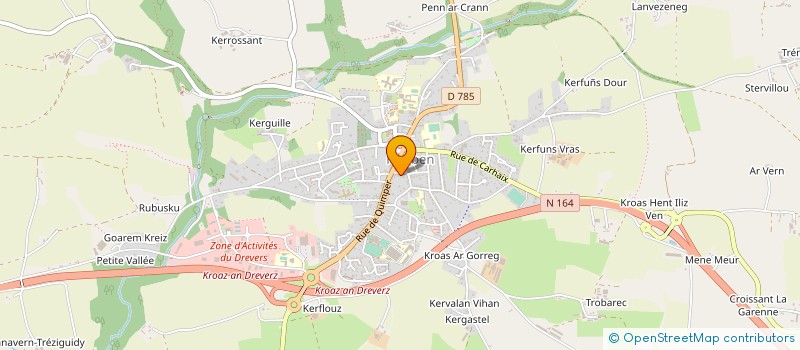 localisation de l'entreprise GOURMANDISES DE L'ENCLOS  PLEYBEN