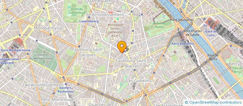 localisation de l'entreprise GOURMANDISES DE PARIS  PARIS