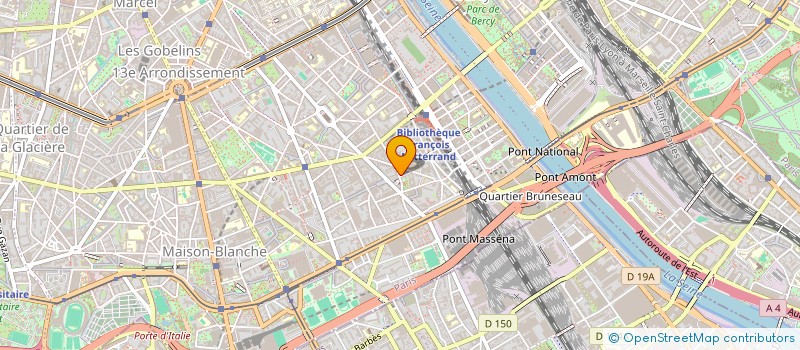 localisation de l'entreprise GOURMANDISES DES BERGES  PARIS