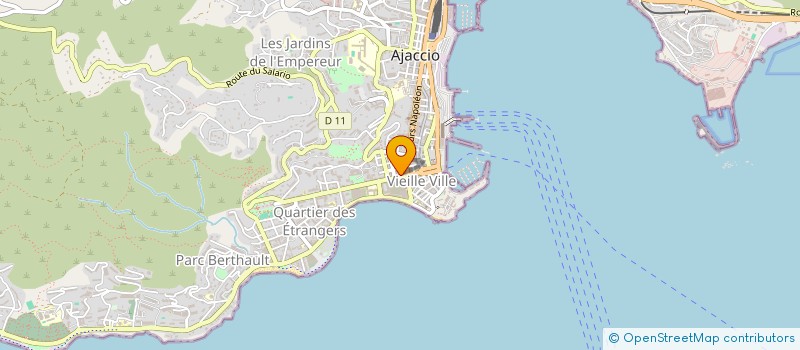 localisation de l'entreprise GOURMANDISES DU DIAMANT à AJACCIO