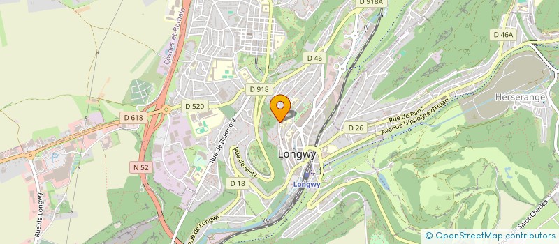 localisation de l'entreprise GOURMANDISES ET PASSIONS à LONGWY