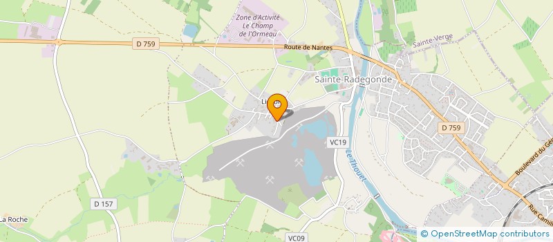 localisation de l'entreprise GOURMANDISES ET TRADITION  THOUARS