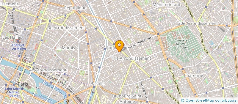 localisation de l'entreprise GOURMANDISES MEXICAINES  PARIS