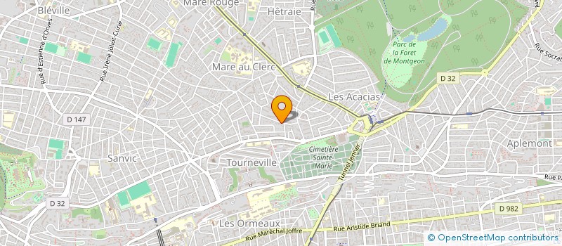 localisation de l'entreprise GOURMANDS ET GOURMETS  LE HAVRE