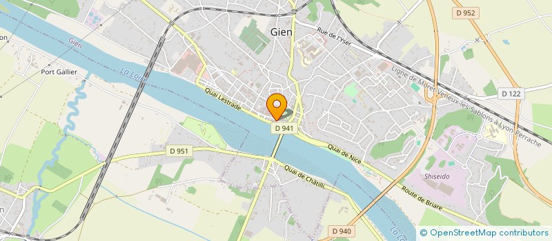localisation de l'entreprise GOURMET DE GIEN à GIEN