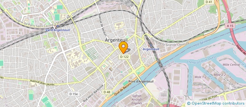 localisation de l'entreprise GOURMET'S CAFE 95  ARGENTEUIL