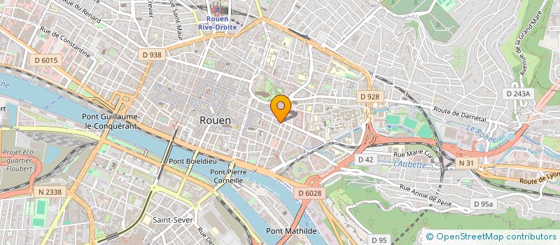 localisation de l'entreprise GOURMETOLOGY à ROUEN