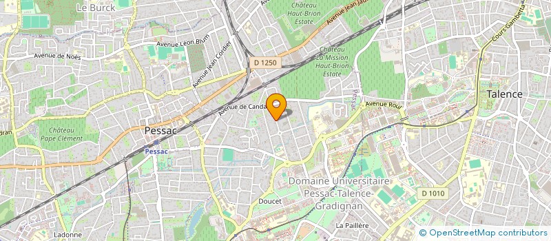 localisation de l'entreprise GOURMETS NYL à PESSAC