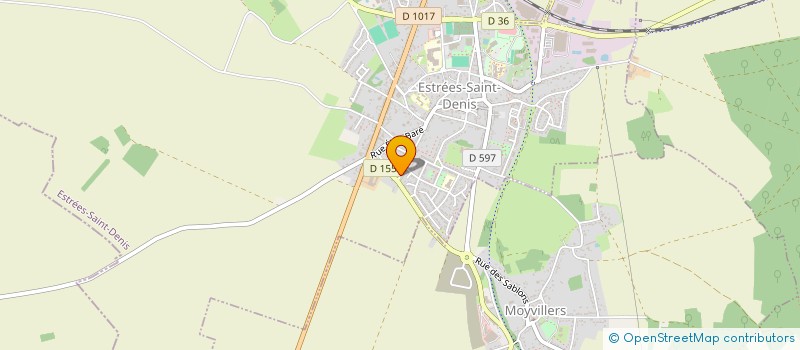 localisation de l'entreprise GOURNAY - CENTRE  GOURNAY-SUR-ARONDE