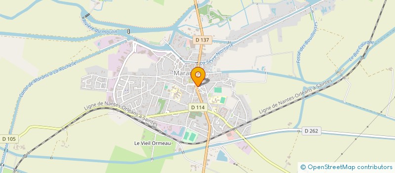 localisation de l'entreprise GOURSAUD - BREBION  MARANS