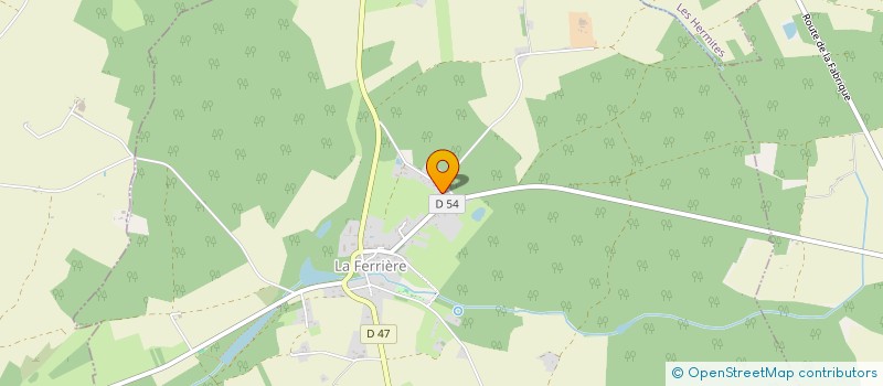 localisation de l'entreprise GOURSINI à LA FERRIERE