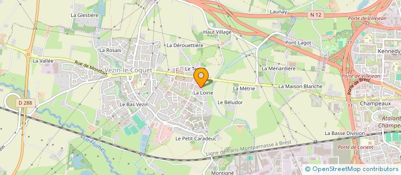 localisation de l'entreprise GOURYANOS  VEZIN-LE-COQUET
