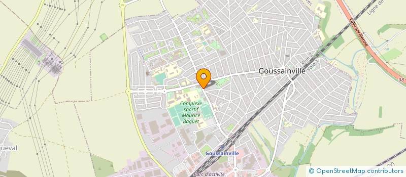 localisation de l'entreprise GOUSS AUTO SARL à GOUSSAINVILLE