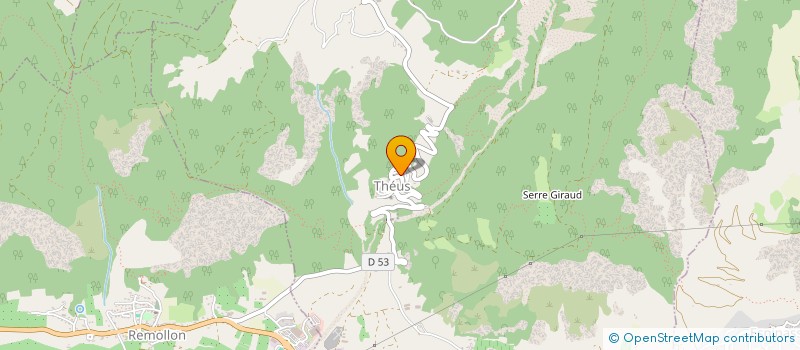 localisation de l'entreprise GOUSSEN  THEUS