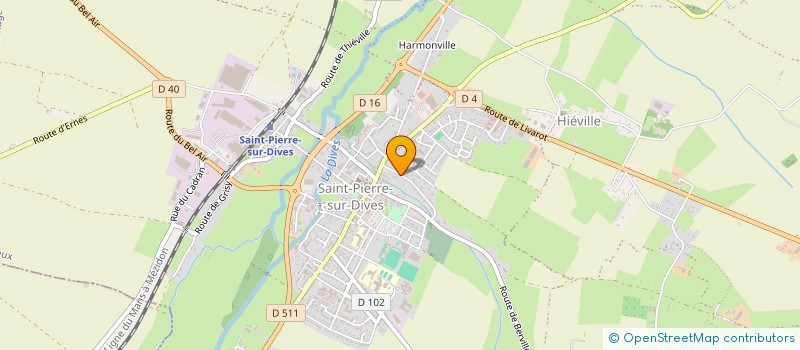 localisation de l'entreprise GOUSSIN  SAINT-PIERRE-EN-AUGE