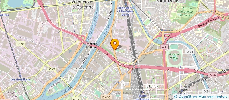localisation de l'entreprise GOUT D'ASIE à SAINT-DENIS