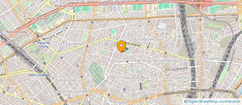 localisation de l'entreprise GOUT ET COULEURS à PARIS