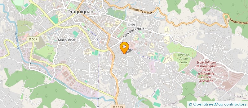 localisation de l'entreprise GOUT ET CULTURE EN PROVENCE  DRAGUIGNAN