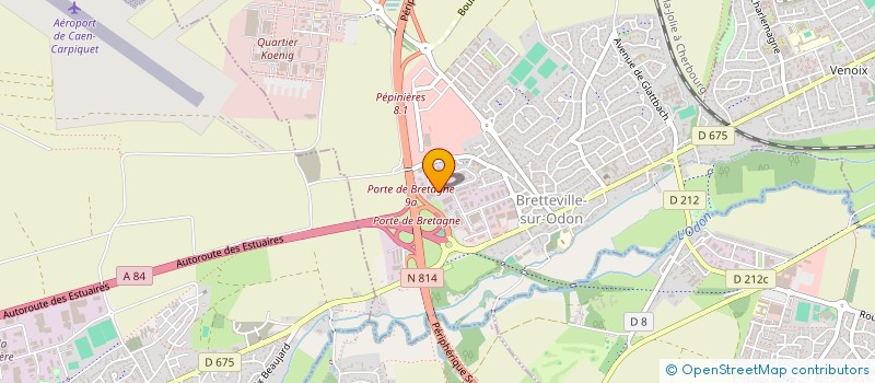 localisation de l'entreprise GOUT & QUALITE à BRETTEVILLE-SUR-ODON
