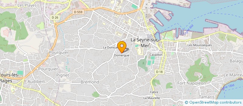 localisation de l'entreprise GOUT'TOUT à LA SEYNE-SUR-MER