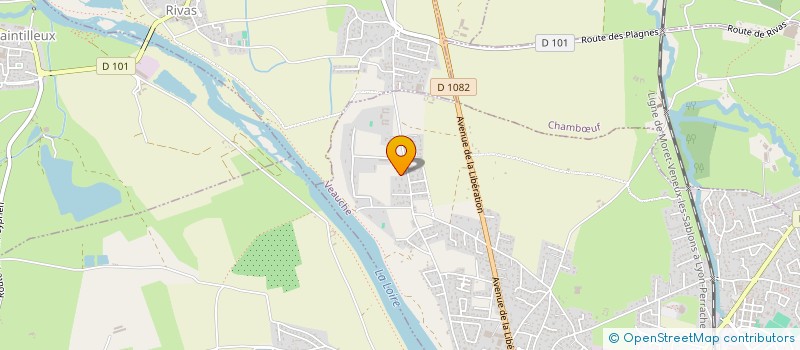localisation de l'entreprise GOUTAGNY ELECTRICITE à VEAUCHE